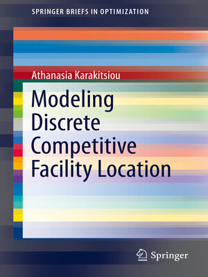 cover image of Modeling Discrete Competitive Facility Location